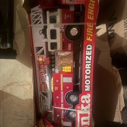 New In Box Firetruck 