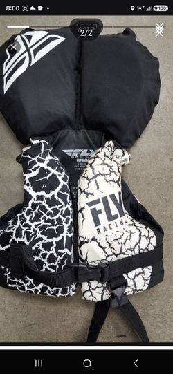 Life jacket, under 30 lbs. "Fly Racing"