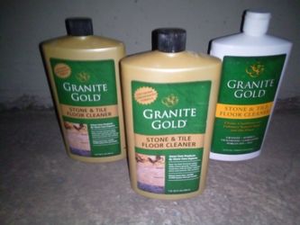 Tile cleaner two and a half bottles