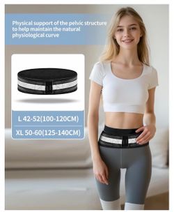 SI Joint Support Belt – Pelvic & Lower Back Stabilizing Brace, Regular
