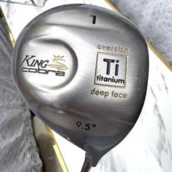 King Cobra Titanium Deep Face Driver 9.5° | Regular Flex Graphite | Excellent Condition