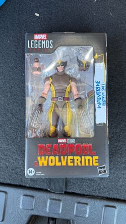 Deadpool & Wolverine Marvel Legends Wolverine (Brown Suit) 6-Inch Action Figure