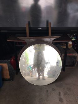 Antique dresser mirro needs repair