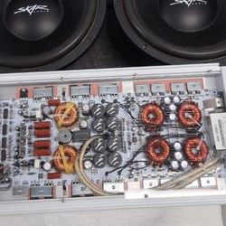 2 Ddx 15 With Box And Amplifier Arctic Wolf Amp $649
