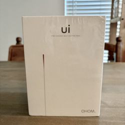 Ohom UI Fine Ceramic Self-heating Mug Inkstone Black And Cell Phone Charging Pad