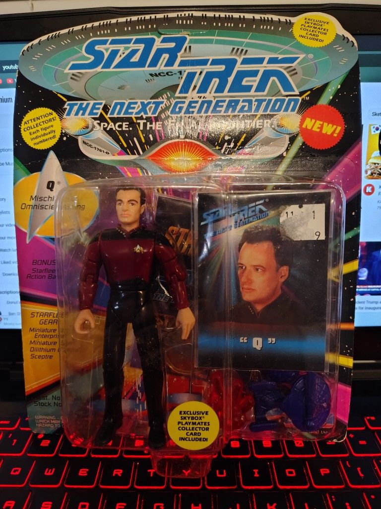 Star Trek Next Generation Vintage Q Collectable