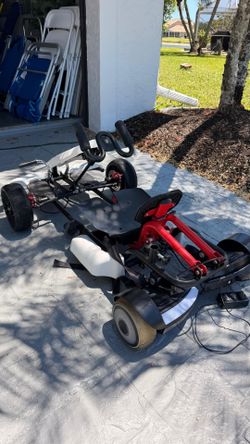 Cart with Hoverboard