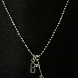 Skateboard Personalized Chain Ball Necklace 