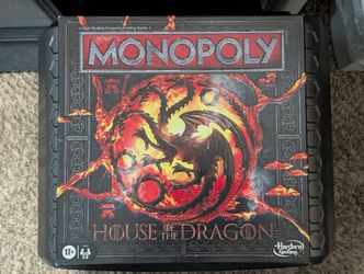 Monopoly House of the Dragon Board Game