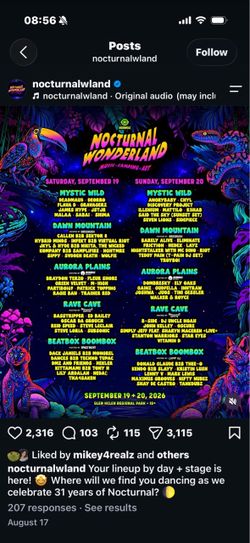 Nocturnal Sunday GA