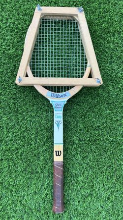 Vintage Wilson Chris Evert Professional Champ Wooden Tennis Racquet
