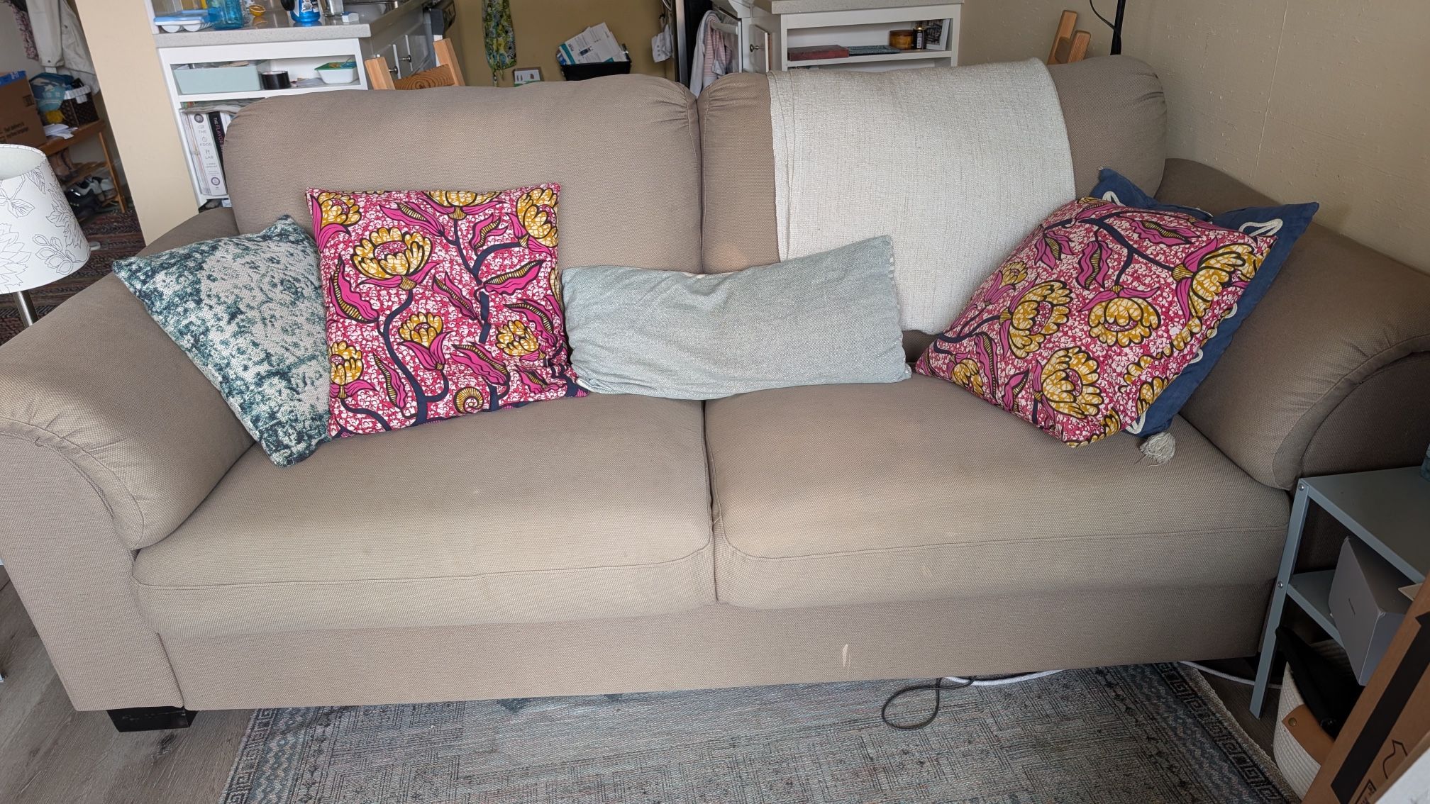 Comfy Sofa! FREE for anyone who can pickup
