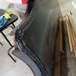 Beautiful And Dark Rich Dining Table $200