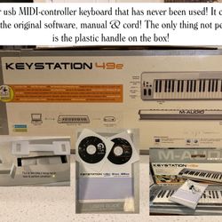 M-Audio 49 Key MIDI Controller, Never Used!