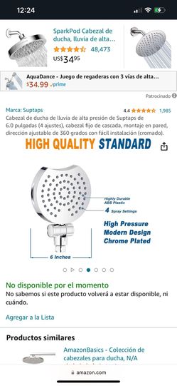 Sultans Shower Head high-pressure
