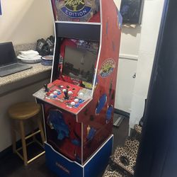 Street Fighter2 arcade 1up Big Blue Edition 