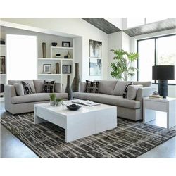 Brand New 2 Piece Grey Velvet Sofa and Love Seat
