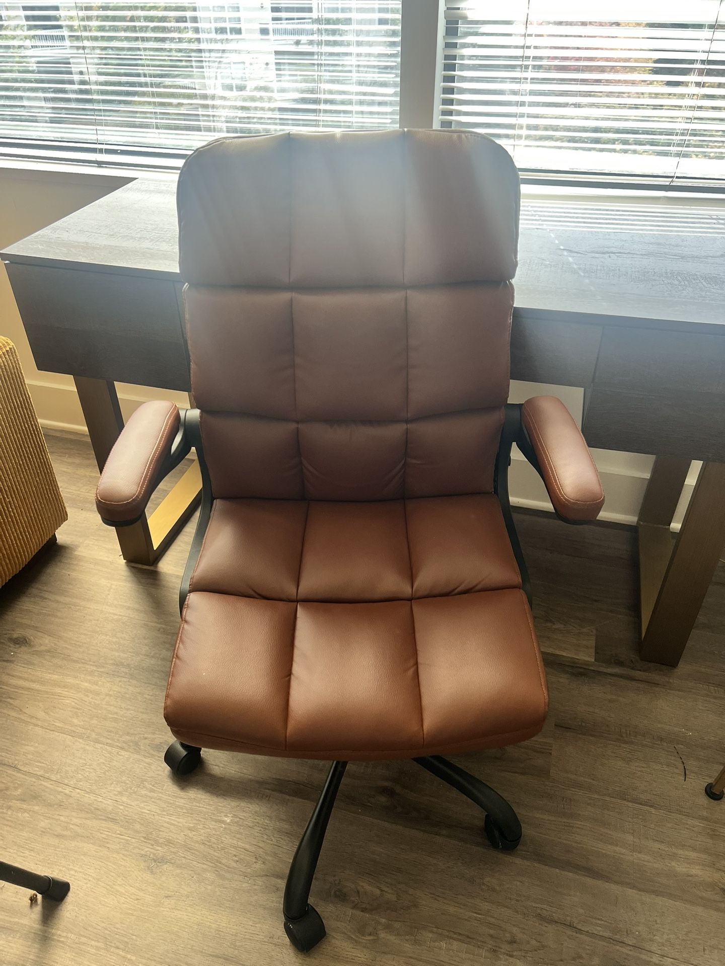 Brown Desk Chair 