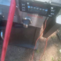 Antique cassette player