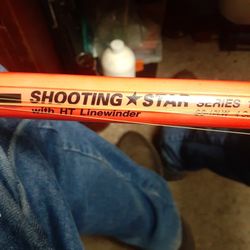 Shooting Star 12 Foot Fishing Pole With Linewinder, Brand New