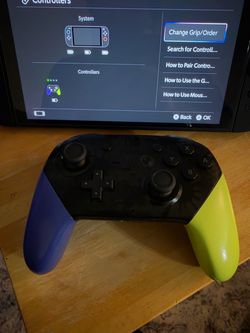 Nintendo Switch Pro Controller TRM upgrade Splatoon 3 edition