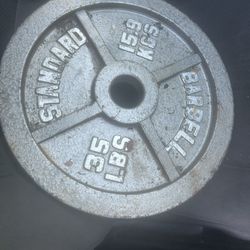 35 Pound Plate