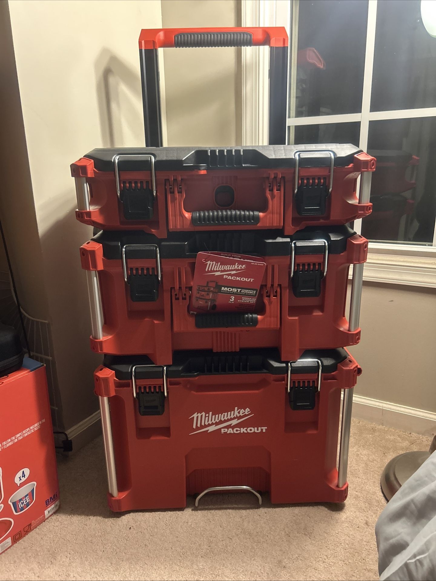 Milwaukee CANADA 22-inch Packout Modular Tool Box Storage System (3-Piece Set)