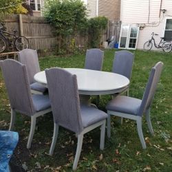 Table And 6 Chairs 