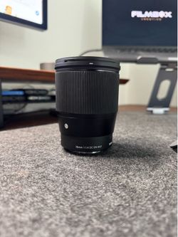 Sigma 16mm 1.4 (E Mount)