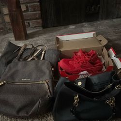 Mk Bags Red Nike Shoes 
