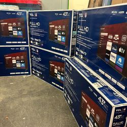 43" TCL Smart ROKU Tv
