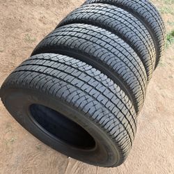 245/75R17 Michelin Tire Set of 4