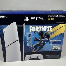 New Sony PlayStation 5 Digital Edition PS5 825GB Fortnite Flowering Chaos Bundle 