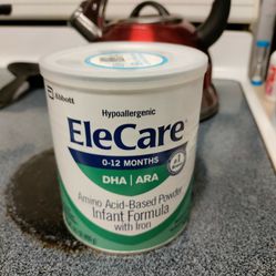 5 Cans Of Unopened Elecare Formula
