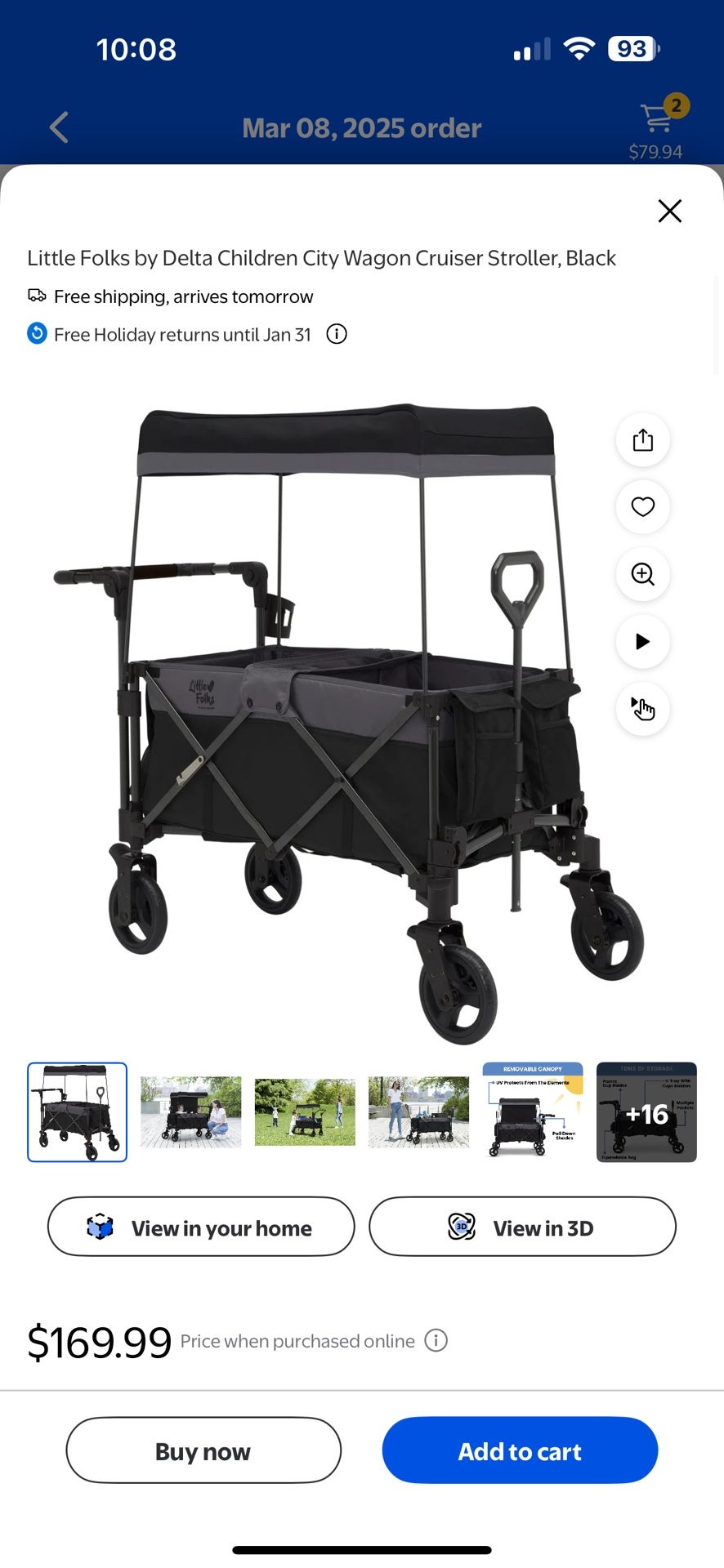 Delta Wagon Stroller