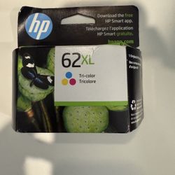 HP 62XL Tri Color Printer Ink Cartridge BRAND NEW