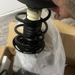 OCPTY. FRONT DRIVER AND PASSENGER SUSPENSION