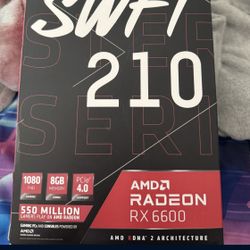 Amd Rx 6600 (like New)