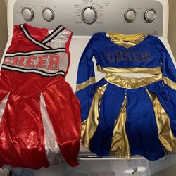 Kids Halloween cheerleading costumes size 6 $10 each