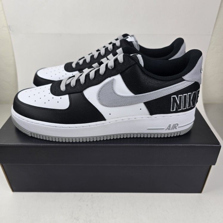 ( BRAND NEW ) ( MENS SZ 12 ) Nike Air Force 1 Low '07 LV8 EMB Las Vegas Raiders CT2301-001 Men’s Size 12