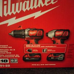 M18 Compact 2 Tool Combo Kit 