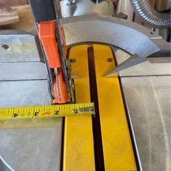 CLOSE REACH - QUICK RELEASE MITER SAW CLAMP - FOR ANY BRAND MITER SAW