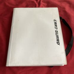 360 Card Binder Heavy Used