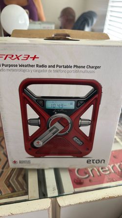 Eton The American Red Cross Frx3 Emergency Weather Radio With Smartphone Charger