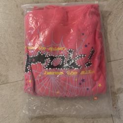 Pink Spider hoodie m