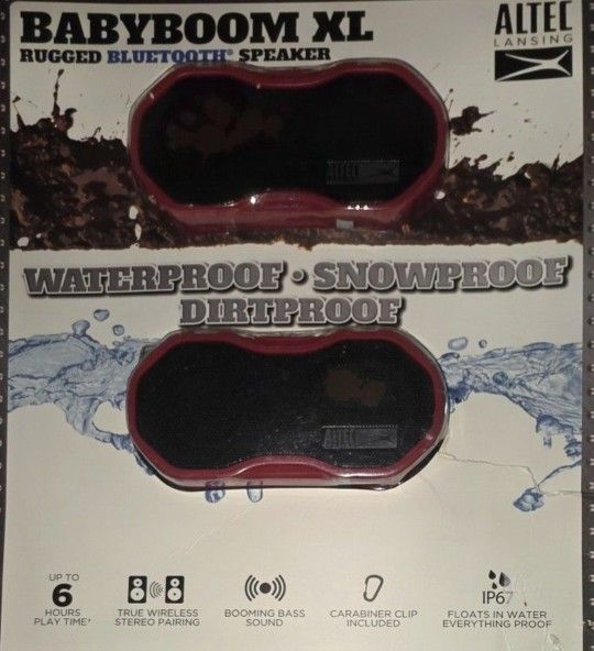 Altec Lansing BabyBoom Speakers