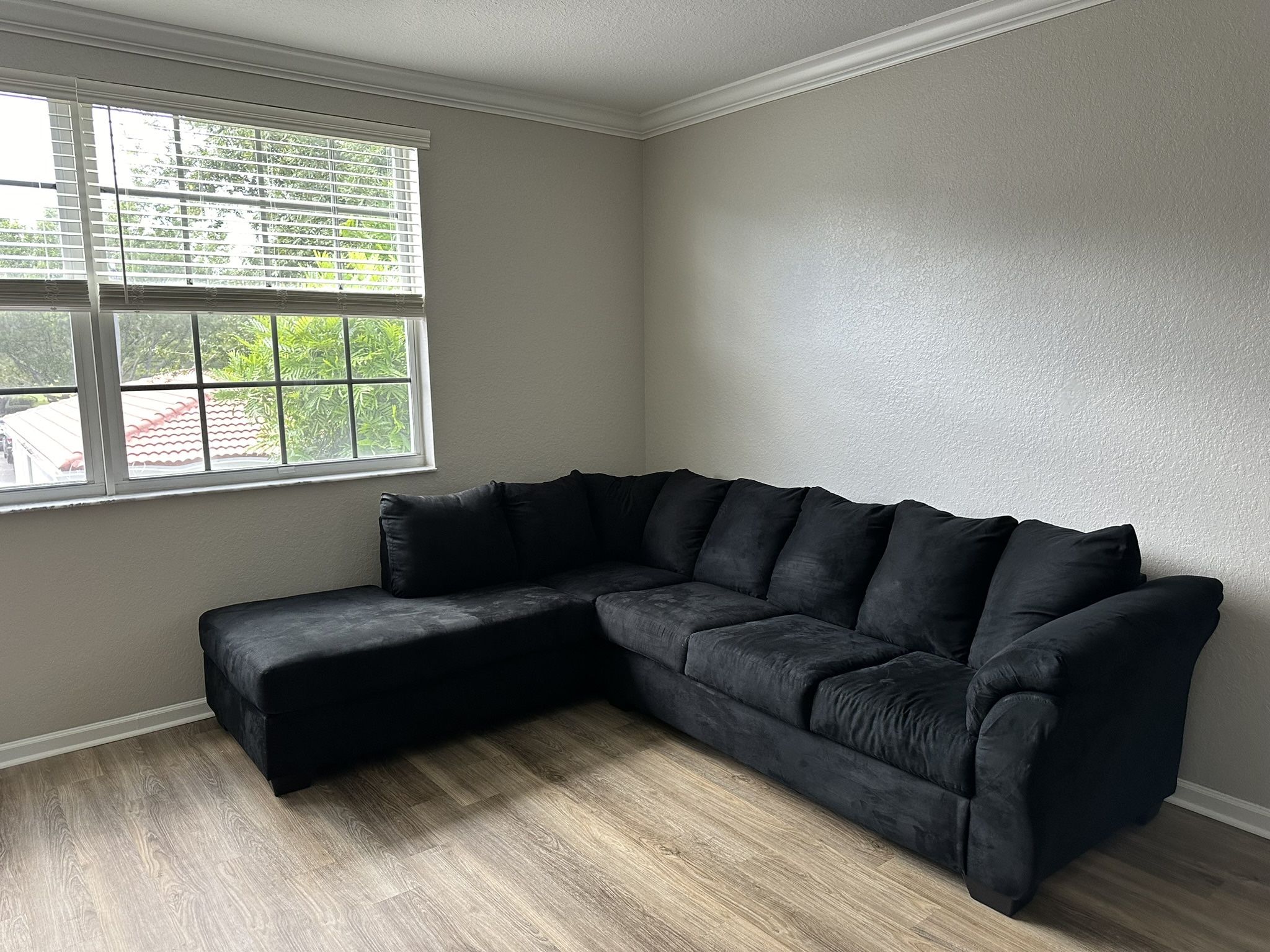Black Sectional Couch