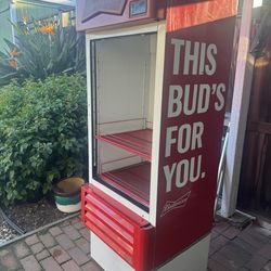 Vintage Budweiser Display Cooler