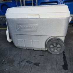 Coleman Cooler With Wheels