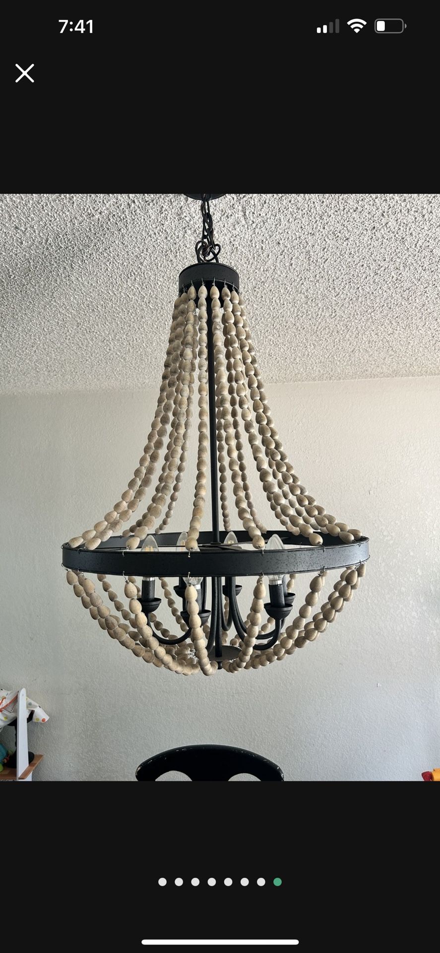Farmhouse chandelier